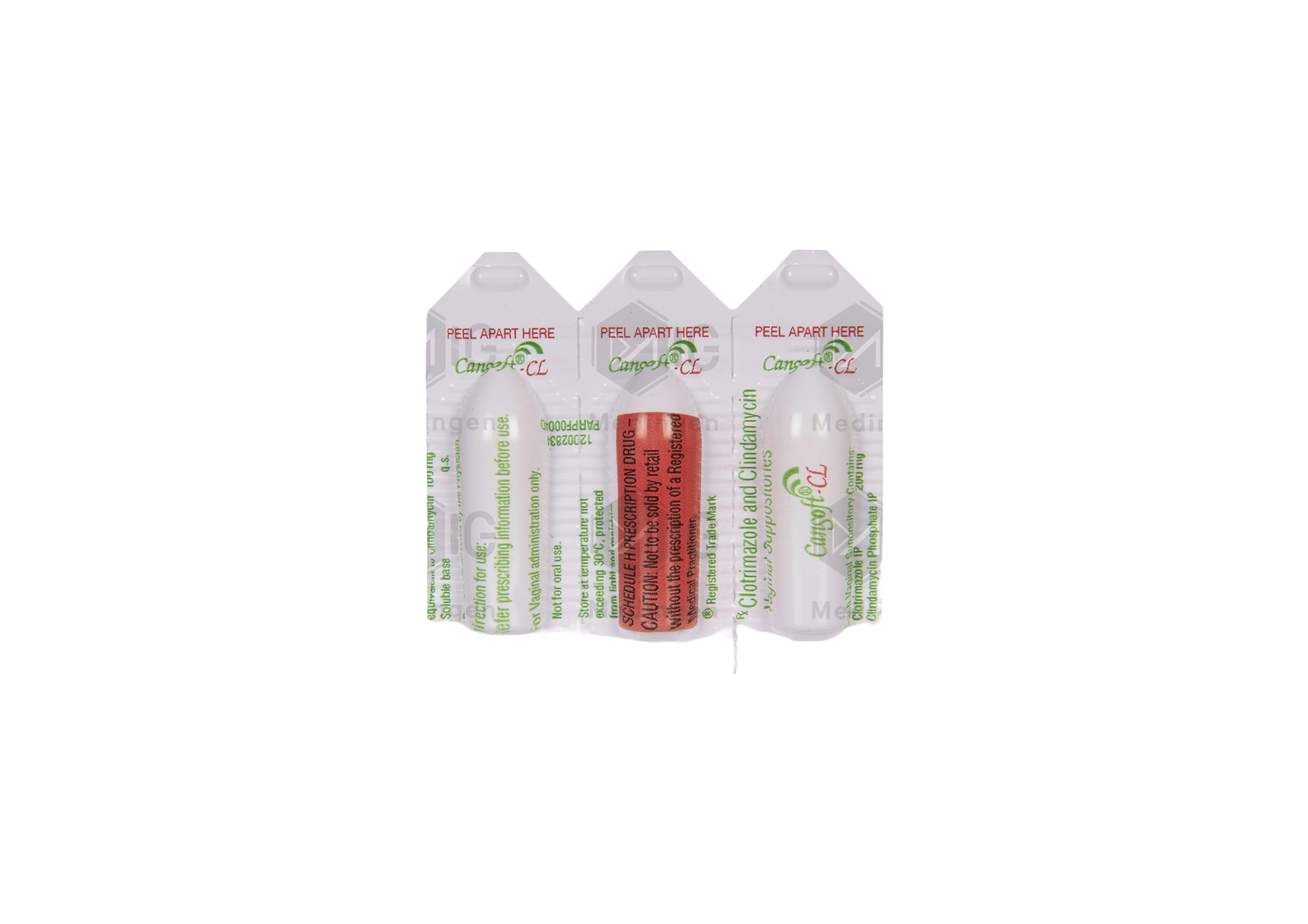 CANSOFT CL VAGINAL SUPPOSITORY